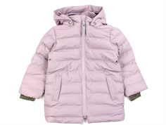En Fant mauve shadow rubber winter jacket